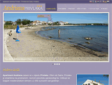 Tablet Screenshot of andrianaprivlaka.com